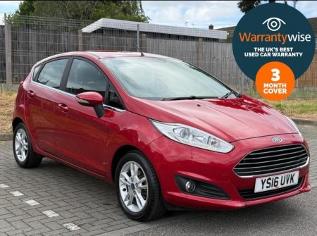 FORD FIESTA 1.0T EcoBoost Zetec Euro 6 (s/s) 5dr