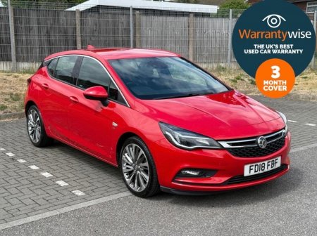 VAUXHALL ASTRA 1.6 CDTi BlueInjection SRi Nav Euro 6 (s/s) 5dr